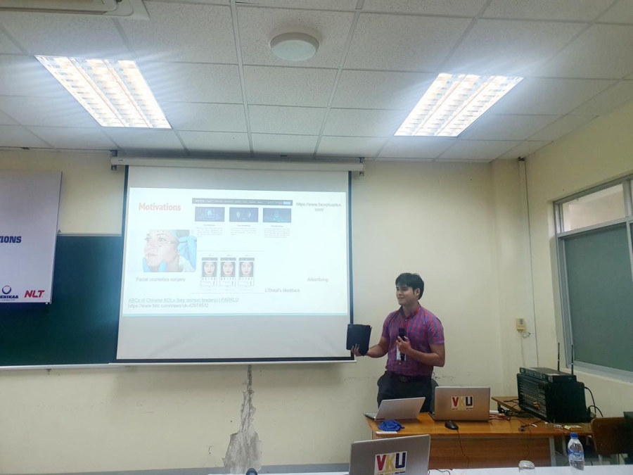 Sharing experience at the George Washington Institute of Data Science &amp; Artificial Intelligence (ISODS) and CITA 2023 conference, by Hoang Le.